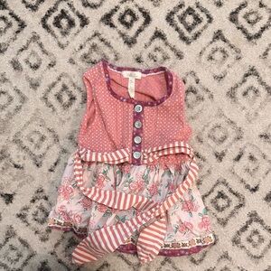 Matilda Jane Pink and Purple Floral Dress